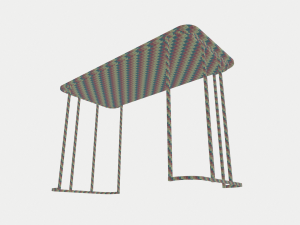 minimalistic table 3D Model