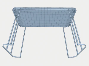 न्यूनतम तालिका 3D मॉडल