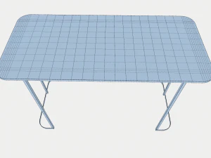 न्यूनतम तालिका 3D मॉडल