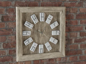 houten dominoklok 3D Model