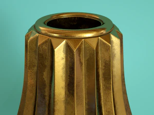 sia bronze vase 3D Model