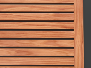 teak bathroom mat 3D Модель