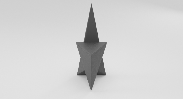 modern metal chair 3D 模型 .c4d .max .obj .3ds .fbx .stl .blend 