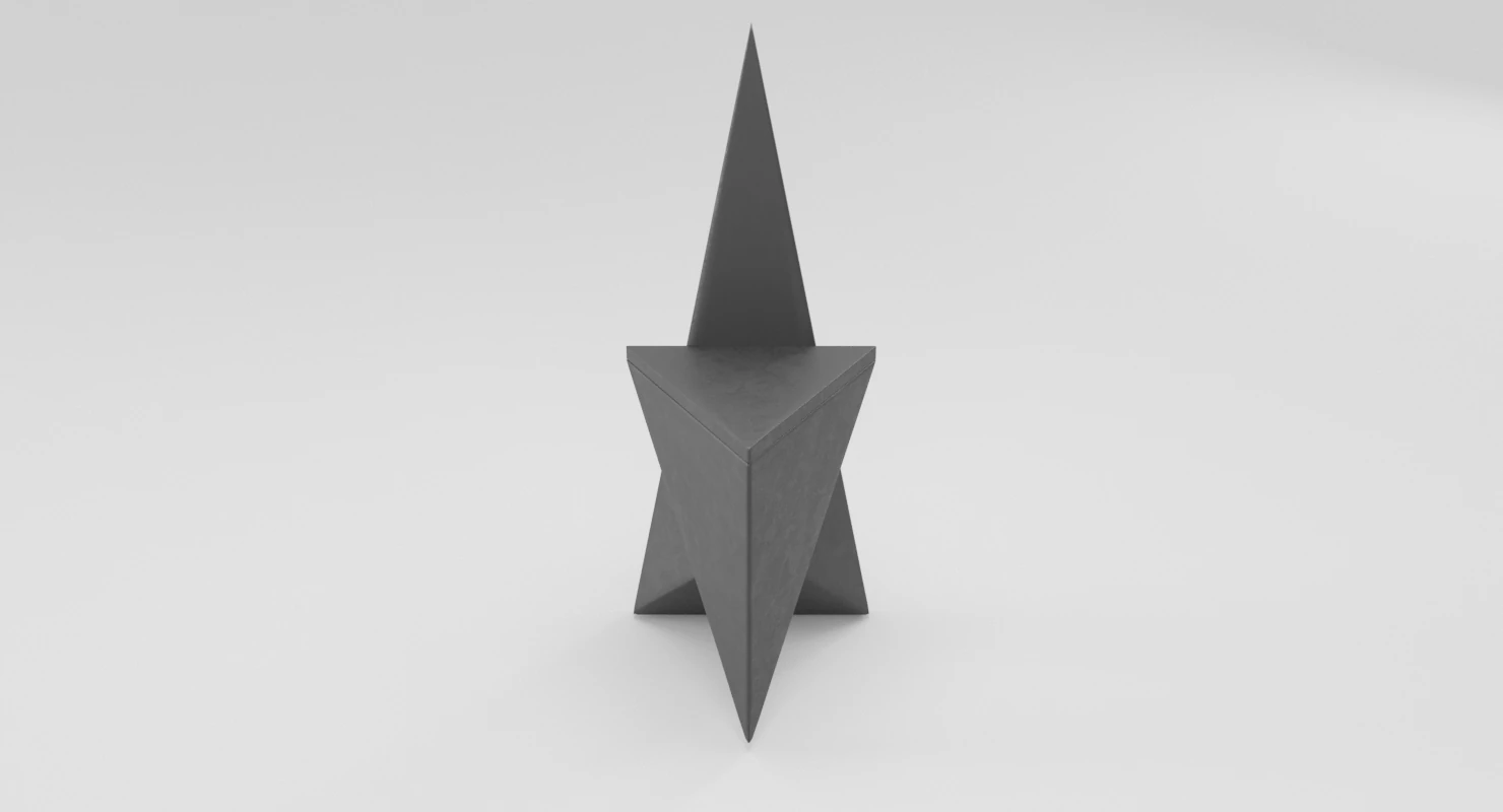 chaise moderne en métal Modèle 3D .c4d .max .obj .3ds .fbx .stl .blend