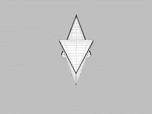 chaise moderne en m&eacute;tal Modèle 3D