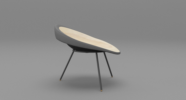 sagano bamboo chair Modello 3D .c4d .max .obj .3ds .fbx .stl .blend 