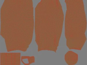 vase g&eacute;om&eacute;trique von gold Modèle 3D