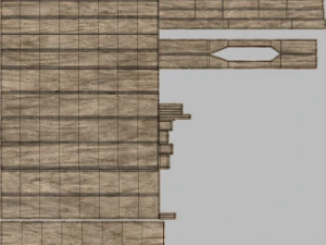 wooden cup holder 3D Model
