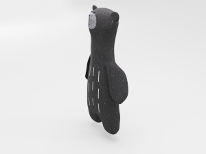 plush teddy bear toy Modelo 3D