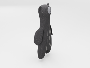 plush teddy bear toy Modelo 3D