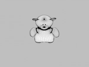 plush teddy bear toy 3D Model