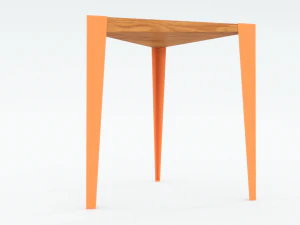modern minimalistic stool 3D Model