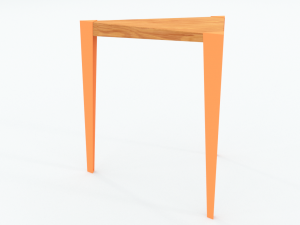 modern minimalistic stool 3D मॉडल