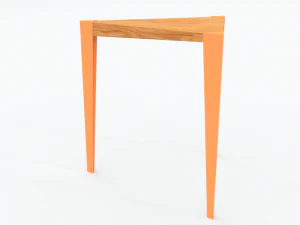 modern minimalistic stool 3D Model
