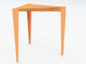 modern minimalistic stool 3D Model