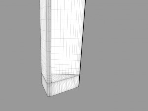 modern minimalistic stool 3D मॉडल