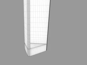 modern minimalistic stool 3D Model