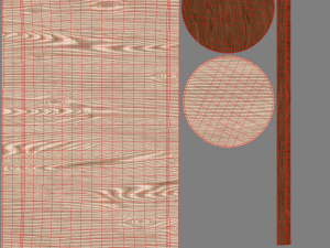 wooden bath accessories 3D-Modell