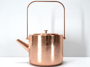 stainless copper tea kettle 3D Model