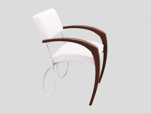 współczesne minimalistyczne krzesło Model 3D