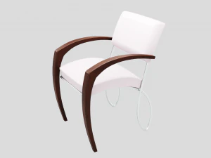 contemporary minimalistic chair 3D Model