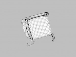 contemporary minimalistic chair 3D Модель