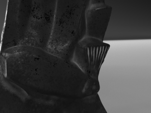 woman with a fan 3D Model