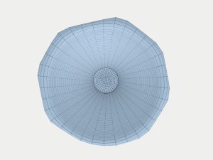 dawson blue vase 3D Model