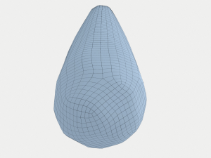 dawson blue vase 3D Model