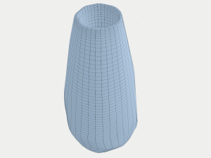 dawson blue vase 3D Model