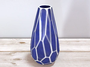 dawson blue vase 3D Model