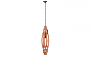 lustre with a wooden plafond Modello 3D