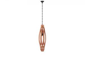 brilho com plafond de madeira Modelo 3D