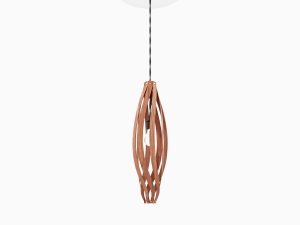 lustre with a wooden plafond Modello 3D