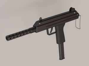 borz sub-machine 3D Model