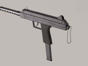 borz sub-machine 3D Model
