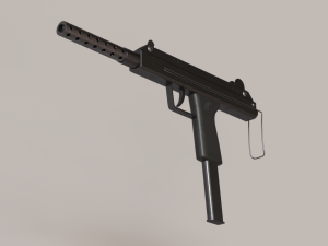 borz sub-machine 3D Model