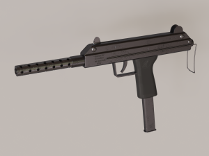 borz sub-machine 3D Model