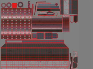 borz sub-machine 3D Model