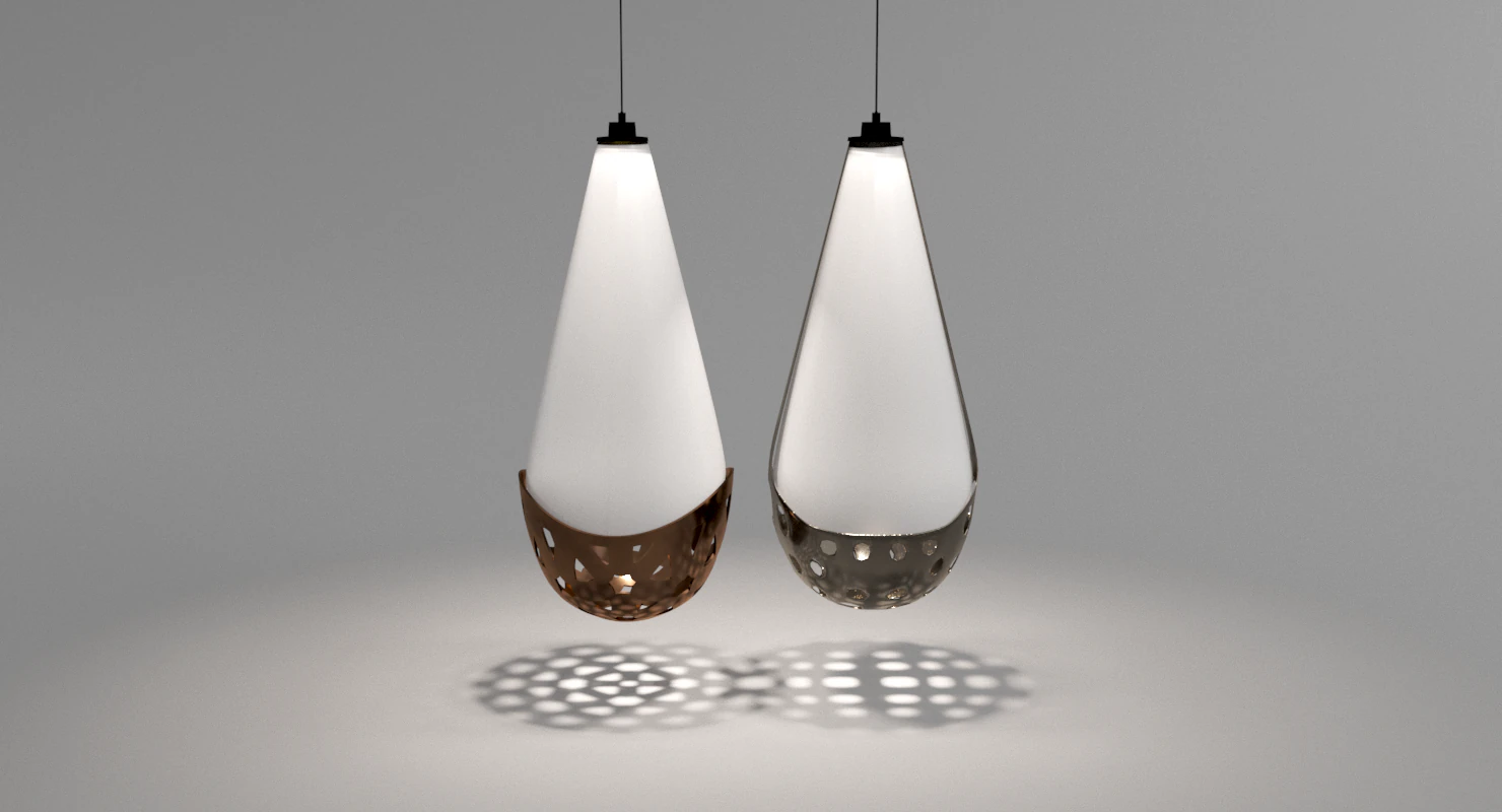 modern wall lamp set 3D Model .c4d .max .obj .3ds .fbx .stl .blend 