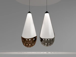 modern wall lamp set 3D Model