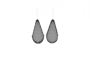 modern wall lamp set 3D Model