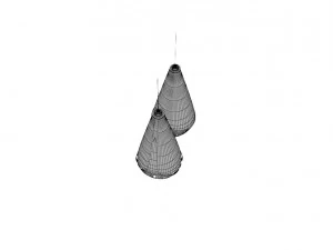 modern wall lamp set 3D Model