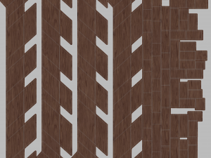 wooden designer ceiling lamp Modelo 3D