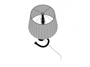 rope table lamp 3D Model