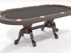 elite poker table 3D Model