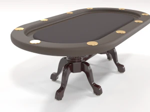 elite poker table 3D Model