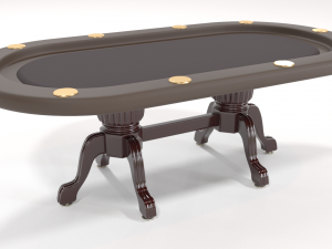 elite poker table 3D Model