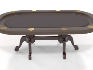 elite poker table 3D Model