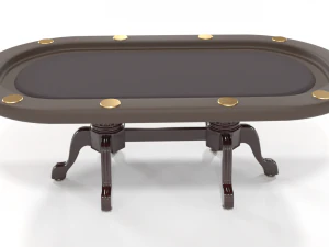 elite poker table 3D Model